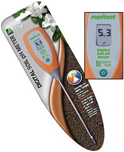 Moronoicy Luster Leaf 1845 RAPITEST Digital Soil Plant Garden PH Sensor Meter Tester Test/supplyb-n-s