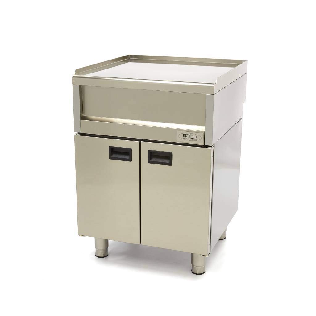 Maxima Commercial class neutral element - 600 x 600 mm deep, Metallic - Image 5