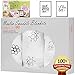 Muslin Swaddle Blankets, Cotton Baby Receiving Blanket, (Black and White, 47