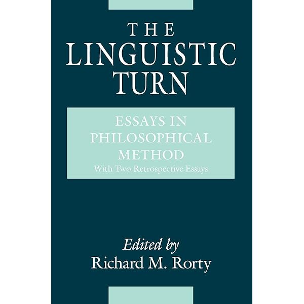 Amazon.com: The Linguistic Turn: Essays in Philosophical