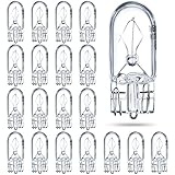Honoson 1/4 Wedge Base 12V 5W Bulb Clear Krypton