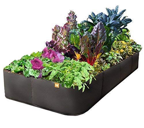 Victory 8 Garden Ollas planteadas Cama jardín de la Tela 3 x 6 pies ...