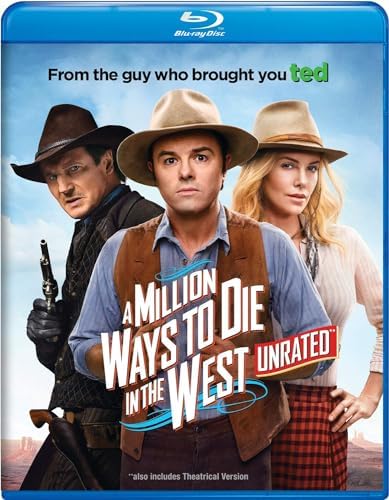 Amazon.com: A Million Ways to Die in the West - Unrated Blu-ray +