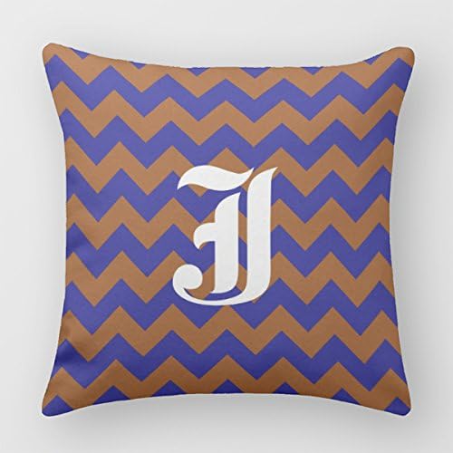 Square (Set of Two) Throw Pillowcase Sofa Bed Pillow Cover Decorative Cushions (18" X 18" ) Bubblegum Alphabet Barcelona Print Pillowcase
