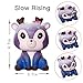 Fuyage Kawaii Deer Cake with Galaxy Deer Squishies Slow Rising jumbo Squishy Squeeze Toys for Kids and Adults