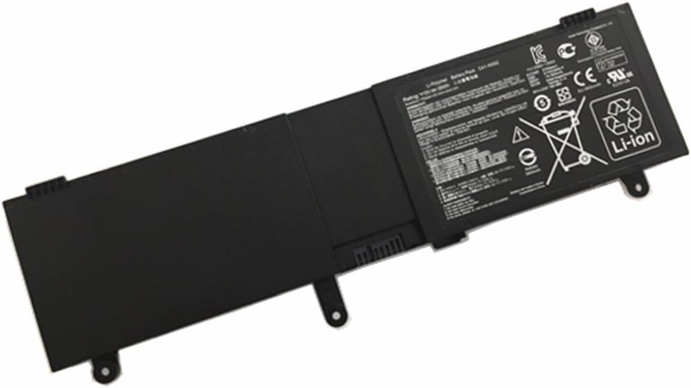 Batterymarket New C41-N550 Replacement Battery Compatible with ASUS N550 N550JA N550JV N550J N550X47JV N550X47JV-SL N550JK Q550LF Series - 15V 4000mAh/59Wh