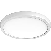 Nuvo 62/1777 Blink Pro Plus Surface Mounted LED Downlight, Round, 15 Inches, White