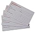 Emergency Medical Information ID Card (4 Pack) Triple-Layered 38 Pt Card Stock