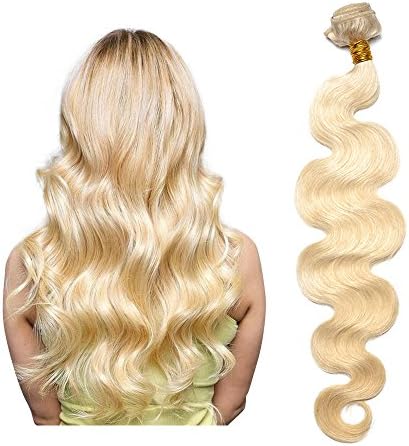 VKHair Brazilian Blonde Bundles 613# Body Wave Virgin Hair Weft 100g/Bundle Human Hair Weave Extensions Non Tangle 26"
