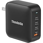 240W GaN Charger, 4-Port USB C Fast Charging Station with 140W Max PD 3.1 Port, Compact Travel Wall Adapter for MacBook Pro/Air M3/M2/M1, Laptops, iPhone 15/14, Galaxy S24/S23, iPad, Steam Deck