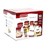 Rubbermaid Easy Find Lid 50 Piece Food Storage Containers
