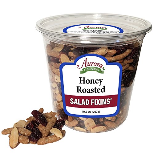Aurora Natural Products Honey Roasted Salad Fixins, 10.5 Ounce