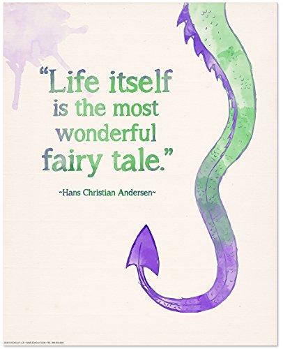 ECHO-LIT, LLC Children`s Literature Inspirational Quote Nine Poster Set for Home, Classroom or Library