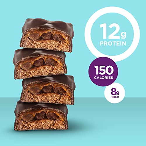 FIBER ONE WEIGHT WATCHERS CHEWY PROTEIN BARS, PEANUT BUTTER COCOA CRUMBLE, 5 CT