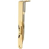 SCHLAGE Ives by Schlage 265B3 Schlage Flush Bolt, Solid, Bright Polished, Brass