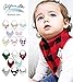 Baby Bandana Drool Bibs Gift Set For Boys And Girls, Unisex 8 Pack Organic Cotton With Snaps 