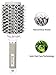 [Upgrade] BIBTIM Round Hair Brush Twill with Boar Bristle for Blow Drying, Curling & Straightening, Professional Salon Styling Brush, Nano Technology Ceramic for Perfect Volume & Shine (Gray)