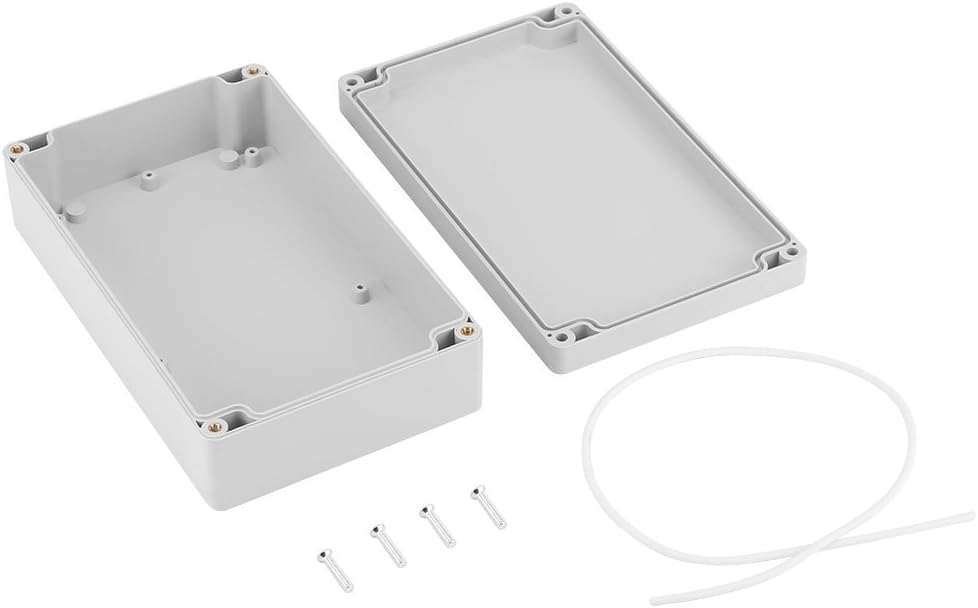 Fafeicy IP65 Waterproof ABS Junction Box Project Enclosure 200x120x56mm Outdoor