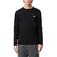 Lacoste Men's Long Sleeve Jersey Pima Regular Fit Crewneck T-Shirt