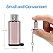 IPEAK Micro USB to USB C Adapters 4Pack, Micro USB Male to Type C Female Data & Charging Converter with Keychain fit Android Samsung Galaxy S7 S6 Edge Note 5 LG G4 Nexus 5/6 More