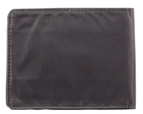 Big Skinny Men's L-Fold Passcase Slim Wallet, Holds Up to 30 Cards, Black