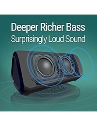 OontZ Angle 3 Plus   Altavoz Bluetooth portátil, sonido estéreo superior, 10 + vatios para volumen más alto, graves más ricos, IPX5, increíble 30 horas de tiempo de reproducción de batería, altavoces Bluetooth de Cambridge SoundWorks