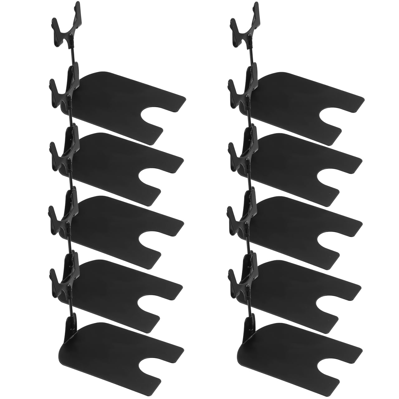 iplusmile Price Tag Holder Stand Metal Fork Clip Display Card Adjustable Desk Sign Holder for Retail and Office Advertising 3.15X2.56X2.56 Inch