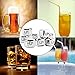 LP Whiskey Stones，Stainless Steel Ice Cubes Drink Coolers with Plastic Storage Box Tongs for Wine Soda，Best Premium Gift For Men,Set of 8（silver )