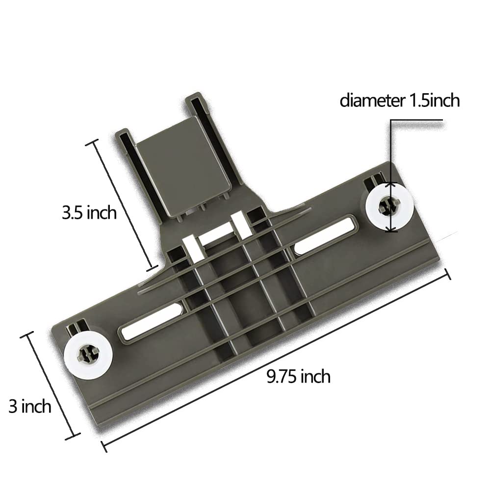 Dishwasher Top Rack Adjuster Replacement for Whirlpool WDT750SAHZ0, WDT730PAHZ0, WDTA50SAHB0, WDT730PAHZ0, WDTA50SAHZ0, WDTA50SAHB0 Dishwasher, 2 PACK.