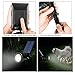 Solar Lights, 2-in-1 Waterproof 4 LED Solar Spotlight Adjustable Wall Light Landscape Light Security Lighting Dark Sensing Auto On/Off for Yard Garden Driveway Pool Area(2 Pack)