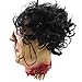 Wrightus Halloween Props Scary Hanging Severed Head Decorations,Life-Size Bloody Cut Off Corpse Head Ghost Animated Zombie Head Haunted Houses Party Decor Funny Festive Supplies