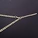 Yuhuan Women Alloy Crystal Necklace and Earring Set Wedding Jewelry Rhinestone Necklace (Pink)