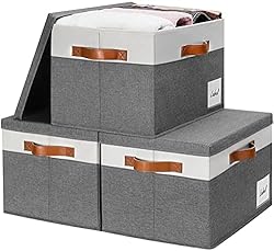 GhvyenntteS Extra Large Storage Bins with