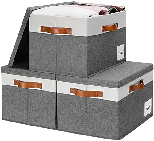 GhvyenntteS Extra Large Storage Bins with