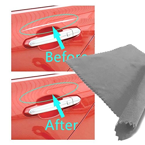 Tomeco 2018 Brand New Magic Car Scratch Repair Cloth Useful Polish for Light Paint Scratches Remove Fashion Design 1212cm - (Color: Dark Gray)