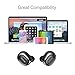 FKANT True Wireless Earbuds, Completely Cordfree Mini Bluetooth V4.1 Headphones Binaural Stereo Earphones with Portable Charging Case, 12 Hours Music Time for iPhone Samsung Cellphones and More