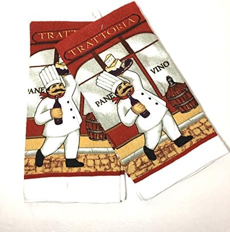Trattoria Italian Chef Kitchen Towel Set