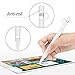 Silicone Case for Apple Pencil Holder Sleeve Skin Pocket Cover Accessories for iPad Pro, Glow in The Dark, Soft Silicone Grip Pouch with Charging Cap Holder and 2 Protective Nib Covers(Glow Green)
