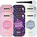 Freeman Facial Mask Variety Pack with Silicone Brush Applicator: Hydrating, Calming, and Balancing Peel Off Beauty Face Masks, 6 count