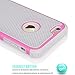 Tekcoo iPhone 6S Case, iPhone 6 Sturdy Case,[Tmajor] for iPhone 6 / 6S (4.7 INCH) Case Shock Absorbing Impact Defender Slim Cover Shell w/Plastic Outer & Rubber Silicone Inner [Pink/Grey]