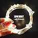 Fairy String Lights, 4 Pack Warm White 7.2FT 20 LEDs Waterproof Starry Fairy Copper String Lights USB Powered for Wedding Party Christmas Decorations