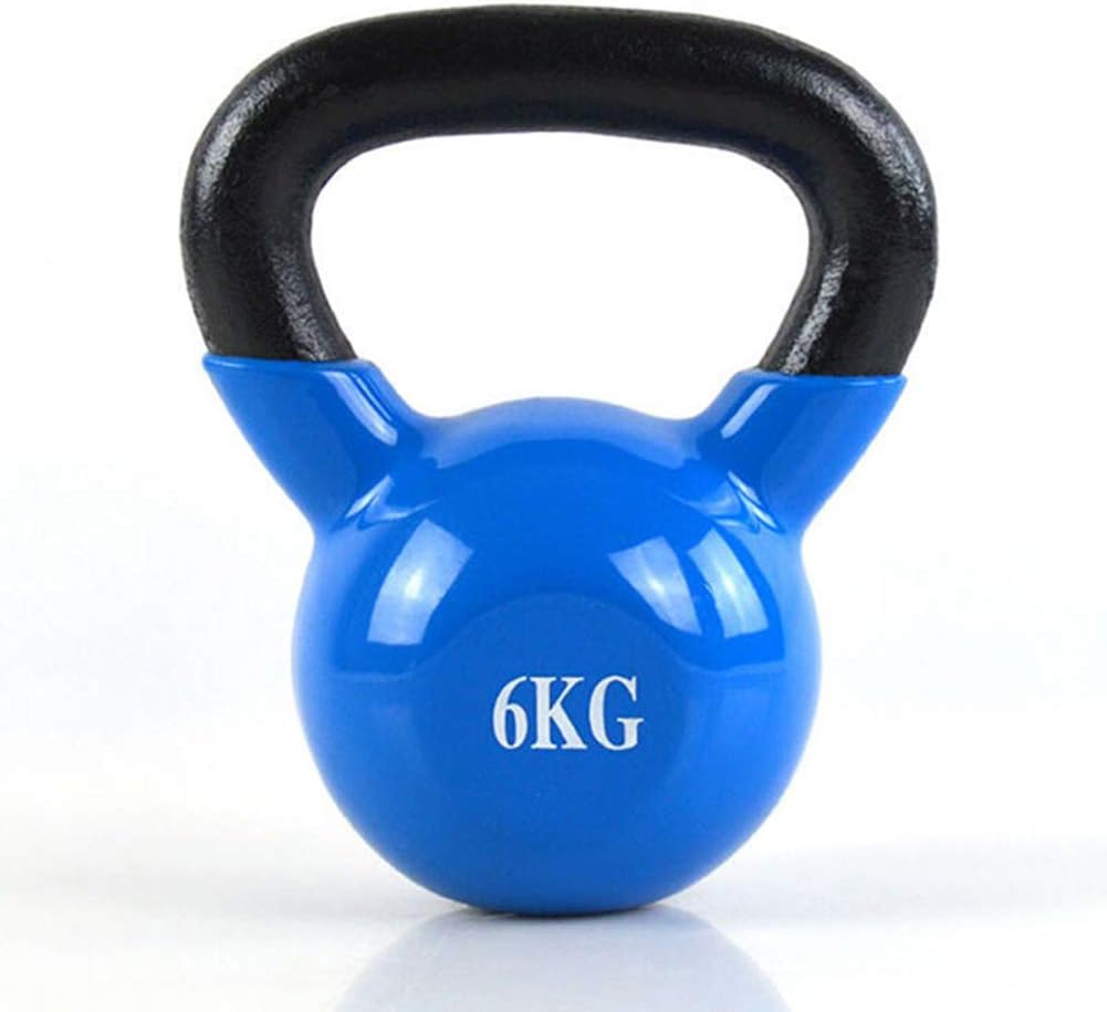 Hmcozy 6KG Kettlebell Dumbbell Barbells Neoprene Coated Single Dumbbells