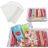 Miaowoof 200Pcs Popsicle [Ice] Cream [Bag]s For Ice] Pop (Self-sticking)