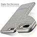BENKS iPhone 8 Plus 7 Plus Protective Case with Self Kick Stand Flip Cover, 1.8mm Thickness Slim Skin with Invisible Metal Plate Build-in (Silver for iPhone 7 Plus 8 Plus, 5.5-Inch)