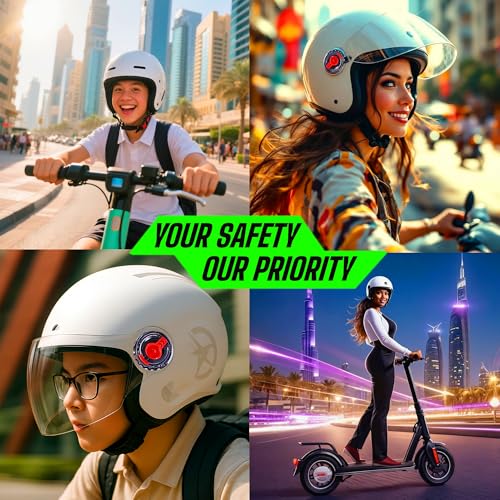 Aishini Bike Helmet Mountain & Road Bicycle Helmets for Men Women with Clear Visor Removable Goggle, Cycling Helmet, Adult Vespa Helmet, Multi-Sport Protection for Skating, Scooter, Skateboarding