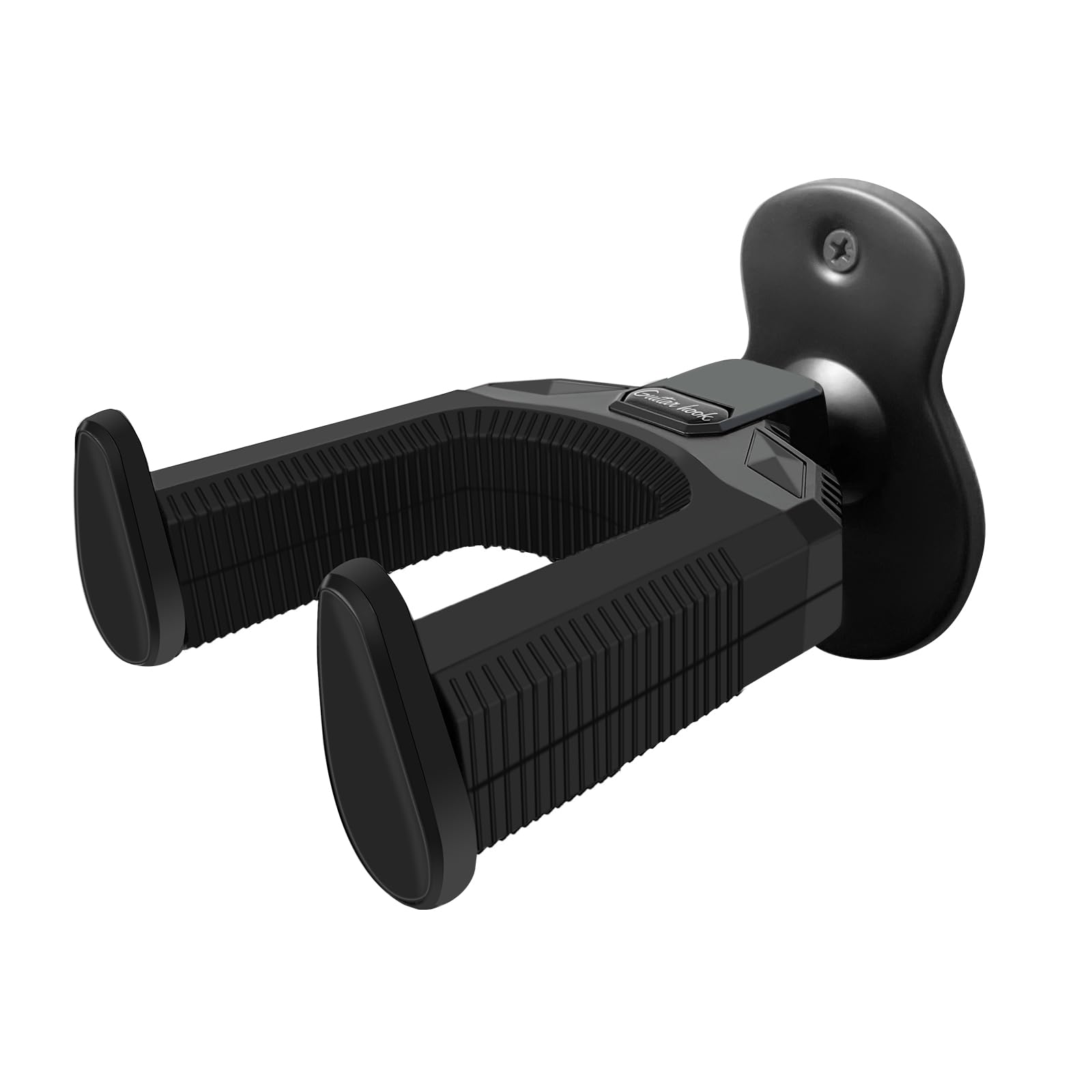 Gosizos Guitar Wall Mount, Auto Lock Guitar Wall Hanger Adjustable Holder Guitar Hook Stand for Electric and Acoustic Guitar Bass, Banjo and Mandolin Guitar Accessories (Metal - 1pcs)