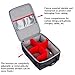 G-raphy Camera Insert Bag Lenses Cases with Large Capacity Camera Case Dividers with Grab Handle and Removal Strap Shockproof for DSLR SLR Mirrorless Cameras and Other Photography Accessories (Grey)