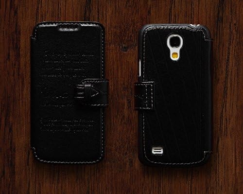 Raydes Samsung Galaxy S4 Mini I919 Case - KLD/Kalaideng Viva Series Retro Style Lychee Texture Genuine Leather Wallet Cover Case - Ultra Slim, Lightweight, Premium Genuine Leather, Hard Shell Stand Case Cover with Credit Card Holder - for Samsung Galaxy S4 Mini I9190/I9192/I9195 - Black