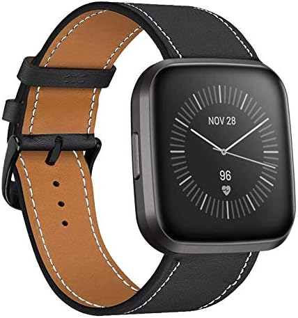 iBazal Piel Correas Compatible con Fitbit Versa/Versa Lite ...