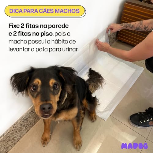 Tapete Higiênico Pet Clean Premium Cães Cachorro Xixi Ultra Absorção 60x55cm 30 Unidades